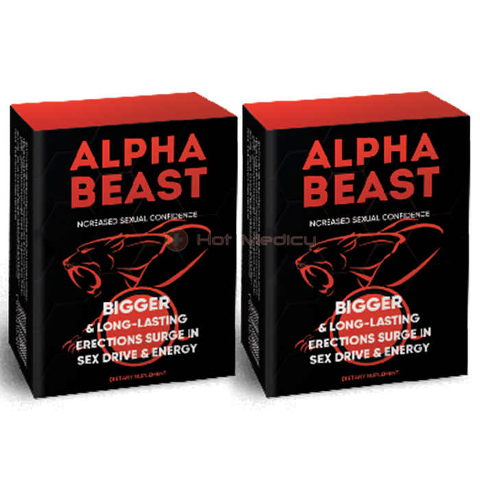 Alpha Beast caps en Sabadell - potenciador de la libido masculina